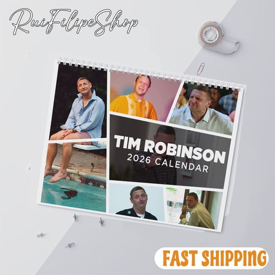 Tim Robinson Wall Calendar 2026, Robinson Calendar, New Year Calendar, Unique Christmas Gift, Robinson Calendar Gift, Holiday Gift Ideas