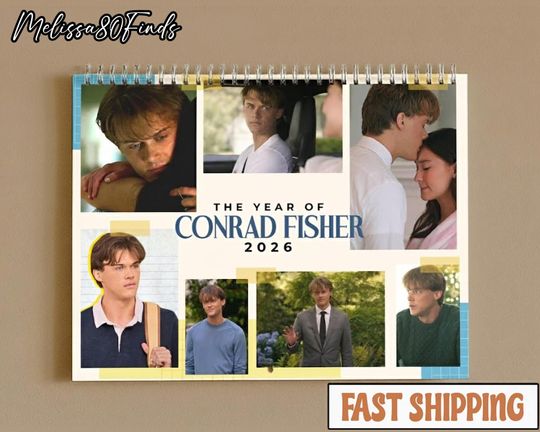 A Year Of Conrad Calendar 2026, The Summer Turned Pretty Wall Calendar, Funny Movie Calendar 2026, New Year Room Decor, Dorm Tapestry