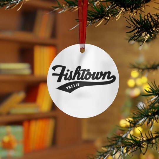 Discover Fishtown Philly Ornament: Philadelphia Holiday Keepsake