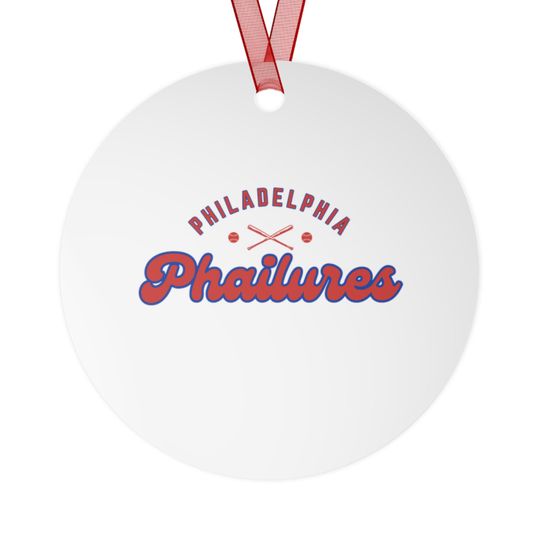 Discover Philadelphia Phailures Christmas Ornament: Funny Baseball Gift