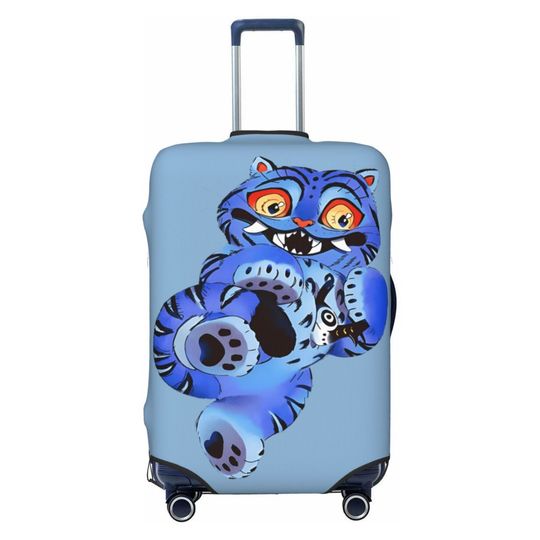 Discover KPop Demon Hunter Suitcase Cover Vacation Demon Elastic Luggage Case Travel Protector