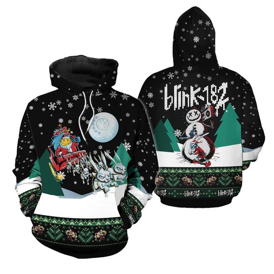 B182 Say It Aint Snow Christmas Hoodie