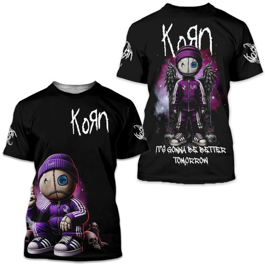 Korn It’s Gonna Be Better Tomorrow 3D T-Shirt