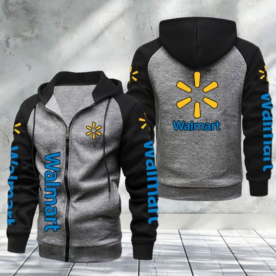 Walmart Raglan Full Zip Hoodies