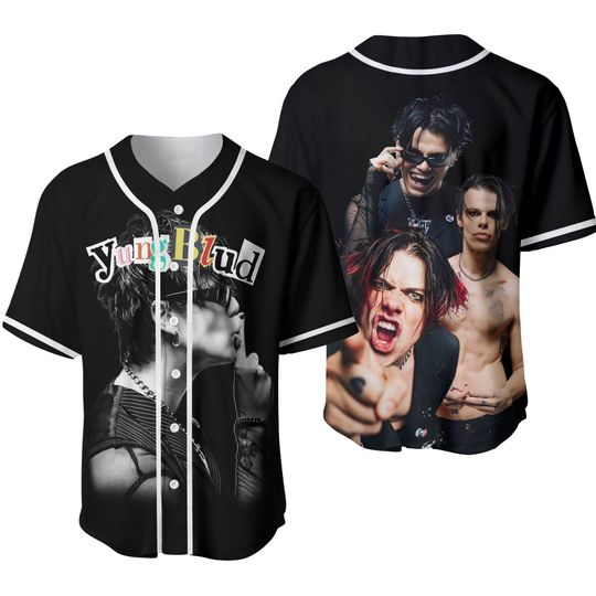 Yungblud Idols World Tour Baseball Jersey, 2025 Concert Dates Tee, Rock Artist Tour Merch, Grunge Aesthetic Music Fan Shirt