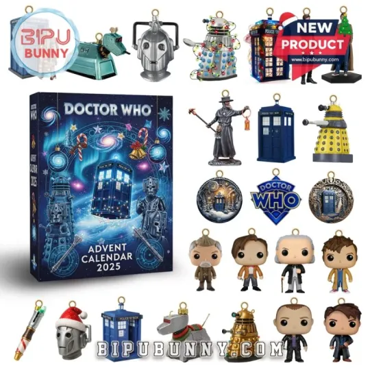 Discover Doctor Who Inspired Advent Calendar 2025 24-Day Christmas Countdown Gift