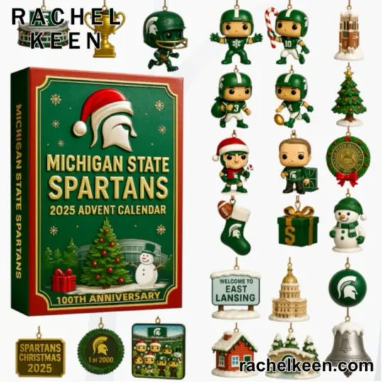 Discover Michigan State Spartans 100th Anniversary Advent Calendar