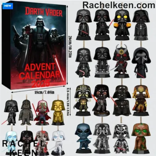Discover Darth Vader Favorite Sith Lord  Acrylic Advent Calendar