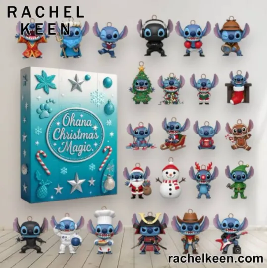 Discover Lilo & Stitch Ohana Christmas Magic Advent Calendar