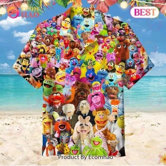 Discover The Muppet Show Unisex Hawaiian Shirt, Unisex Adult, Size S-5XL