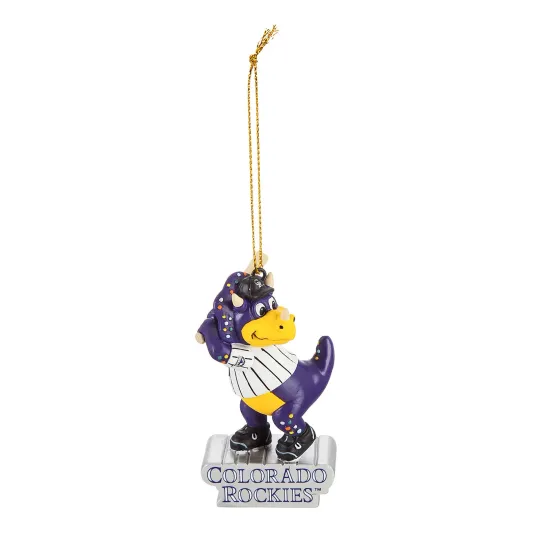 Discover Colorado Rockies Mascot Acrylic Ornament