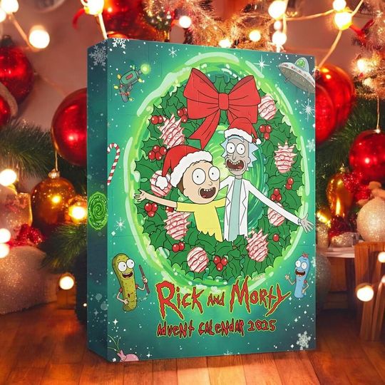 Discover Rick and Rickandmorty Advent Calendar  Comic Holiday Countdown, Countdown Box, 24 Days of Xmas Surprises, Christmas Gifts, Holiday gift