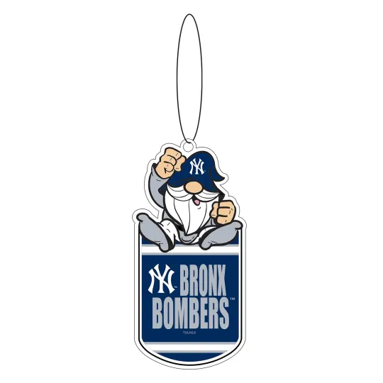 Discover New York Yankees Gift Tag Ornament, Gnome Fan