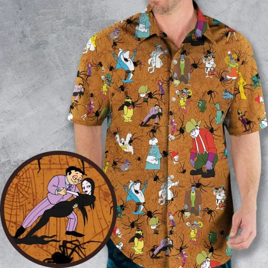 Discover Halloween Party Hawaiian Shirt