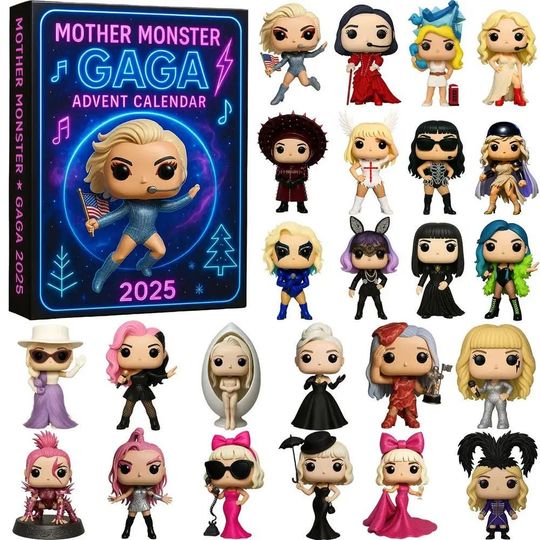 Discover Mother Monster Ld ga Advent Calendar 2025, Ld ga Advent Calendar, Christmas Advent Calendar, Christmas Countdown Gift.