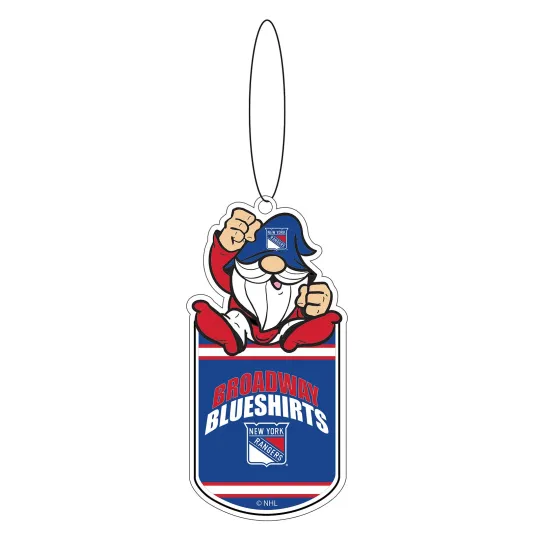 Discover New York Rangers Gnome Fan Acrylic Ornament Gift Tag
