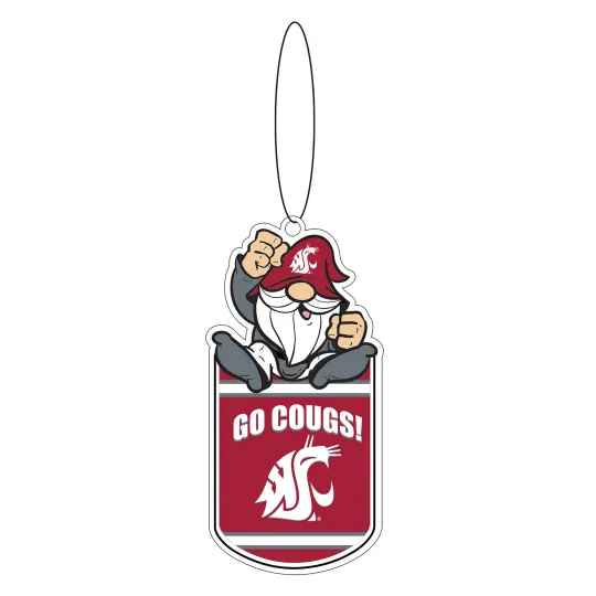 Discover Washington State University Gift Tag Ornament with Gnome Fan