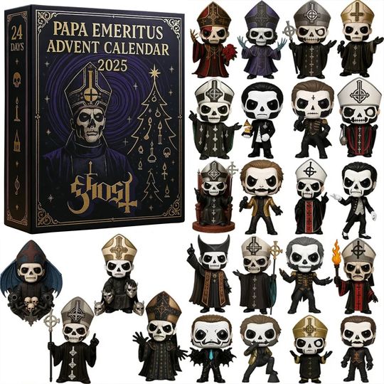 Discover Papa Emeritus Christmas Advent Calendar 2025, Tobias Forge Advent Calendar, Christmas Advent Calendar, Christmas Countdown Gift.