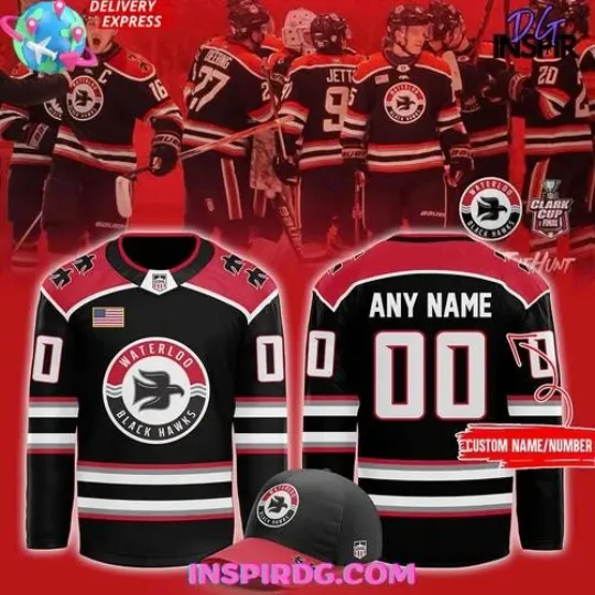 Discover  Black Hawks 2025 Men's Hockey Jersey