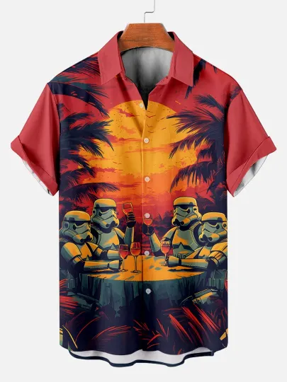 Discover Star Wars Stormtrooper Hawaiian Shirt for Party
