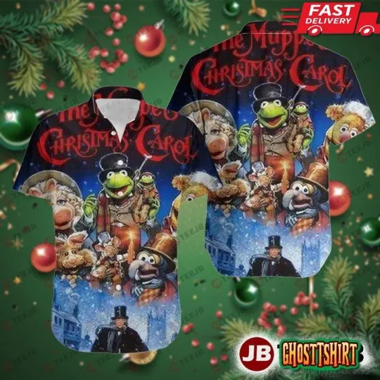 Discover A Muppets Christmas Letters To Santa Hawaiian Shirt