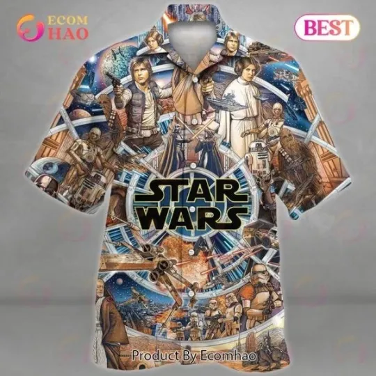 Discover Disney Star Wars Characters Hawaiian Shirt