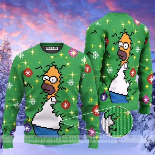 Discover Funny Pixel Meme Ugly Christmas Sweater – Unisex Holiday Party Jumper