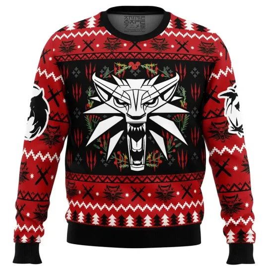 Discover Christmas Monster The Witcher Ugly Christmas Sweater