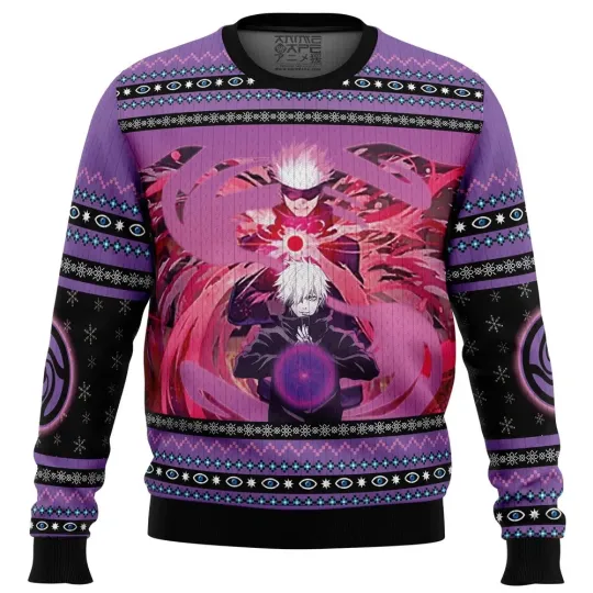 Discover Satoru Gojo Jujutsu Satoru Ugly Christmas Sweater