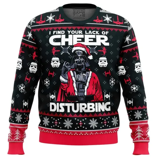 Discover I find Your Lack of Cheer Star Wars Ugly Christmas Sweater