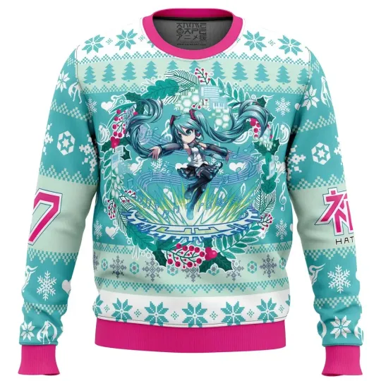 Discover Christmas Symphony Hatsune Miku Ugly Christmas Sweater