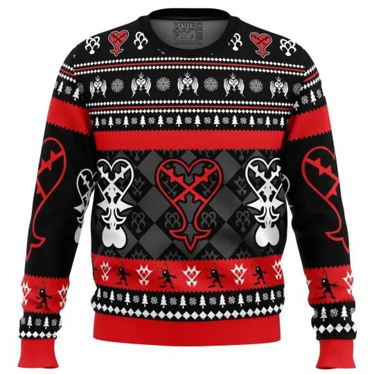 Discover Heartless Christmas Kingdom Hearts Ugly Christmas Sweater