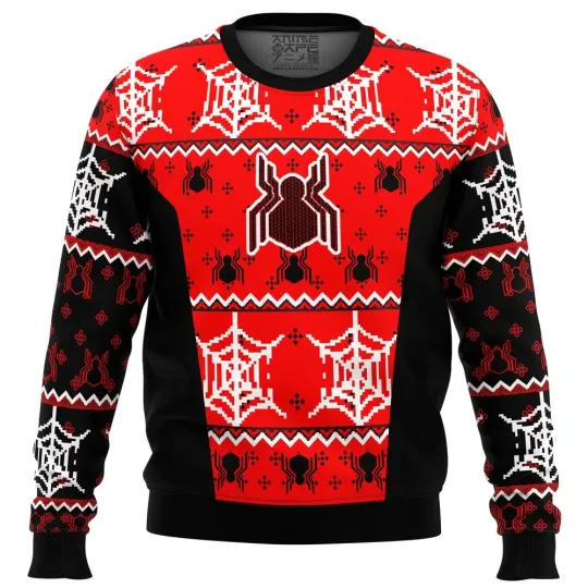 Discover Spiderman Uniform Ugly Christmas Sweater