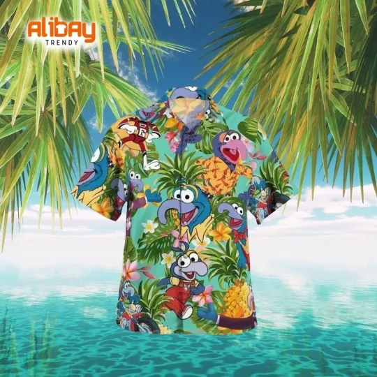 The Muppets Gonzo the Great Hawaiian Shirt