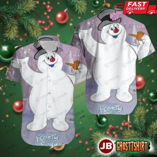 Frosty The Snowman Hawaiian Shirt