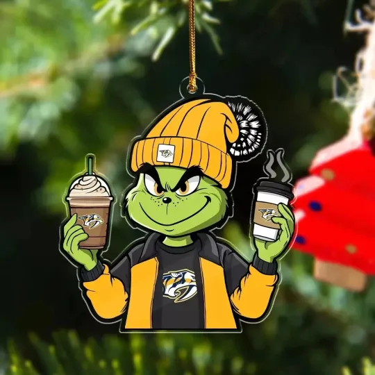 Discover Nashville Team Predators Sport Christmas Ornament, For Hockey Fan