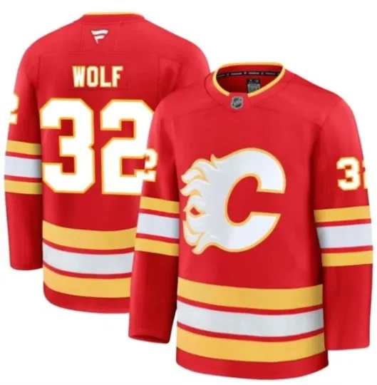 Discover NHL Jersey Calagry Flames (every player and size available) -exemple picture