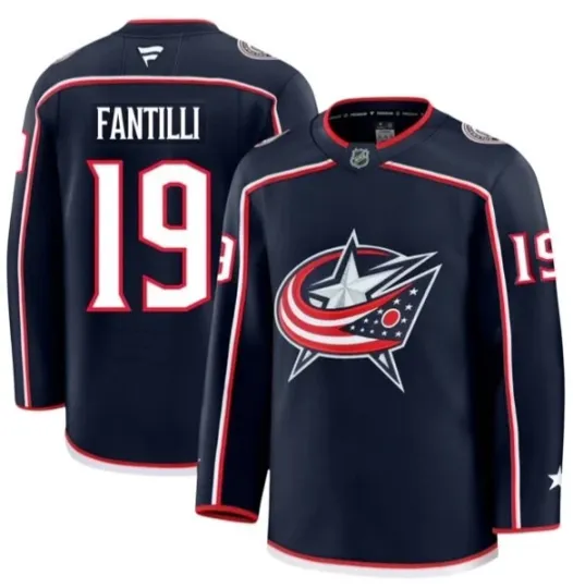 Discover NHL Jersey Colombus Blue Jackets every player and size available exemple picture