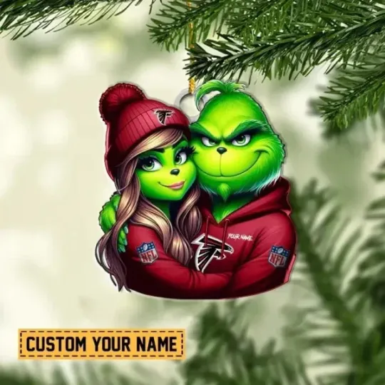 Discover Personalized Atlanta Football Team Falcons Sport Ornament, Gifts For Fans