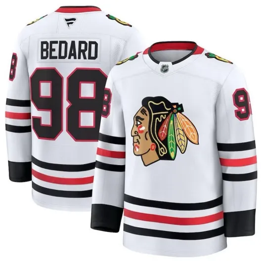 Discover Bedard Chicago Blackhawk Hockey Jersey