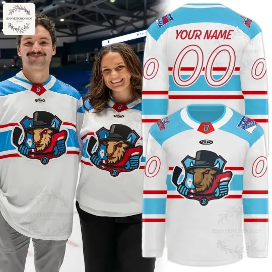 Discover Bloomington Bison New 2025-26 Hockey Jersey