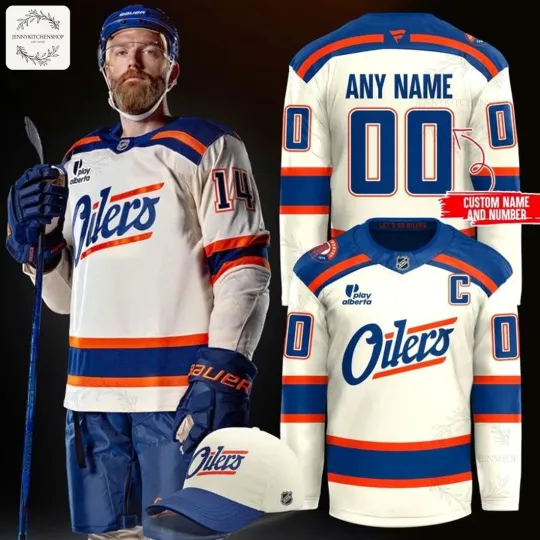 Discover Edmonton Oiler 2025 New Custom Hockey Jersey