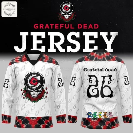 Cincinnati Cyclone Grateful Dead Night 2025 Hockey Jersey