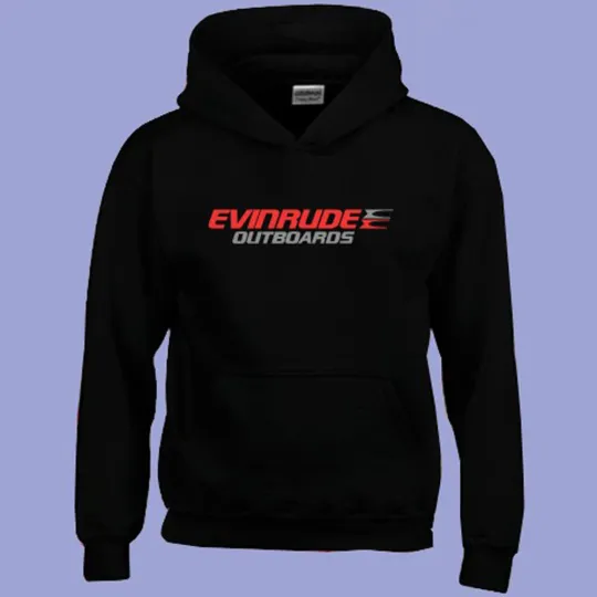 Discover Evinrude Outboards Men's Hoodie Black