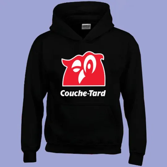 Discover Couche-Tard Convenience Store Men's Hoodie Black
