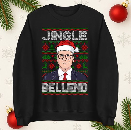 Discover Keir Starmer Christmas jumper, Ugly rude sweatshirt, Funny Christmas jumper, Xmas Rude Hoodie, Christmas Festive T Shirt