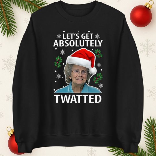 Discover Doris Twatted Christmas Jumper, Gavin and Stacey Christmas Sweater, Funny Xmas Hoodie