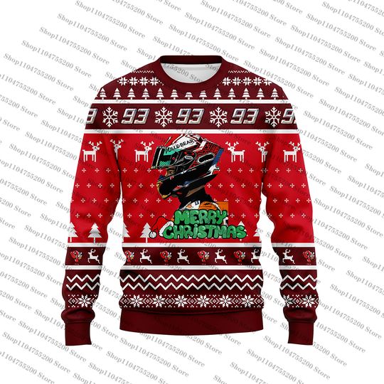 Discover Racing Festival Jersey Ugly Christmas Sweater 2026 New Sweatshirt Pullover Santa Top Atmosphere Cool Fashion Design Motorcycle