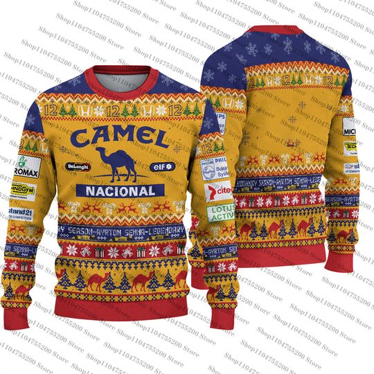 Ayrton Senna 1987 Racing Jersey Ugly Xmas Sweater Holiday Sweater Sports Sweatshirt 2026 New Pullover Winter Jumper Cool Daily