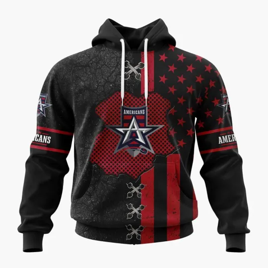 Discover Personalized Allen Americans Special Flag Hoodie Pullover Men's Fan Gear Gift